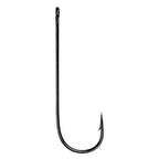 A single gold-colored Daiichi 2461 streamer fishing hook against a white background.