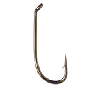 A single gold-colored Daiichi 1530 heavy wet fly fishing hook against a white background.