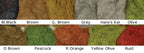 Hareline Hare's Wiggle Dub color selections