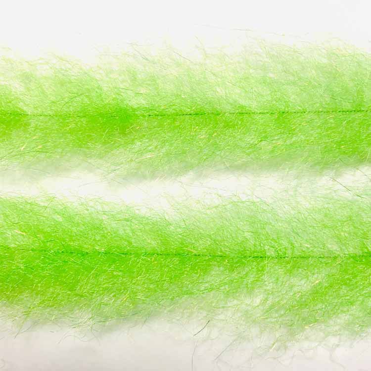 Just Add H2O Flash Blend Baitfish Brush in chartreuse color
