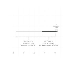 SA Absolute Predator Figure 8 Wire Leader