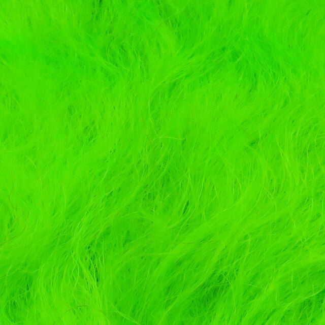 Neon green Hareline Icelandic Sheep Hair