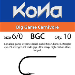 Kona Big Game Carnivore (BGC) Hooks