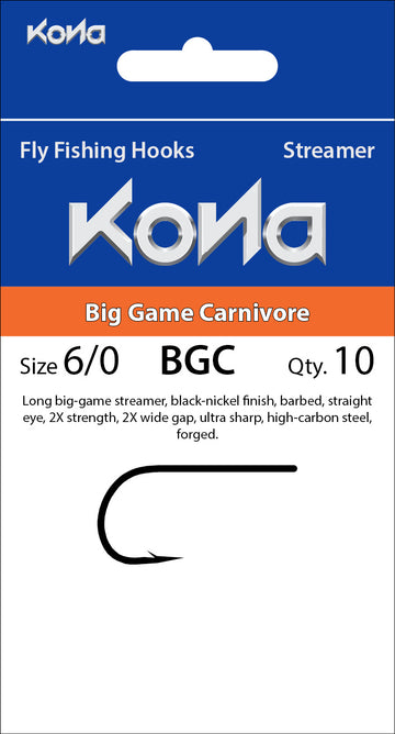 Kona Big Game Carnivore (BGC) Hooks