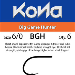 Kona Big Game Hunter (BGH) Hooks
