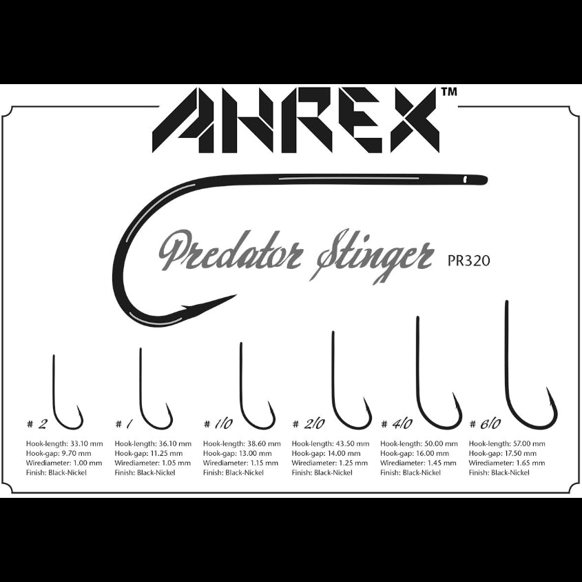 Ahrex PR320 Stinger Hooks