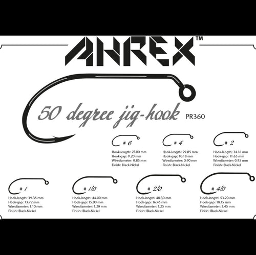 Ahrex PR360 50 Degree Jig Hook