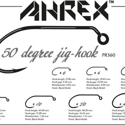 Ahrex PR360 50 Degree Jig Hook