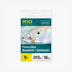 RIO Fluoroflex Bonefish/Saltwater Tapered Leader - Fluorocarbon