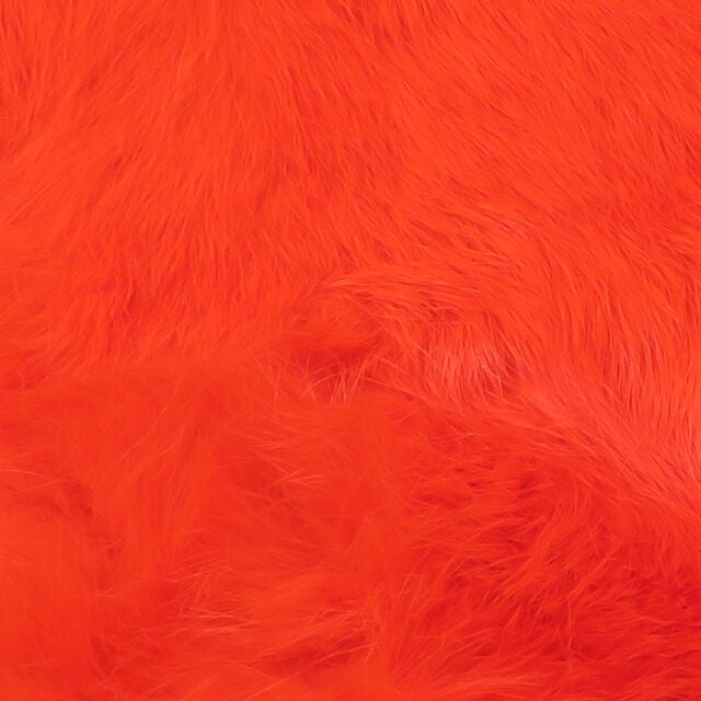Red color Hareline Rabbit Strips 1/8" 