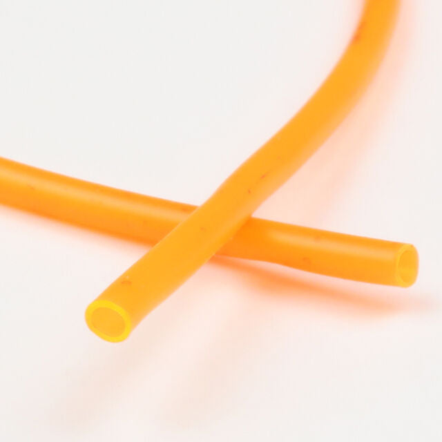 Two orange HMH Hook Holder Tubing on a gradient background