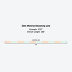 RIO Elite Metered Shooting Line taper