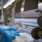 Sage Payload Fly Rod manufacturing process picture