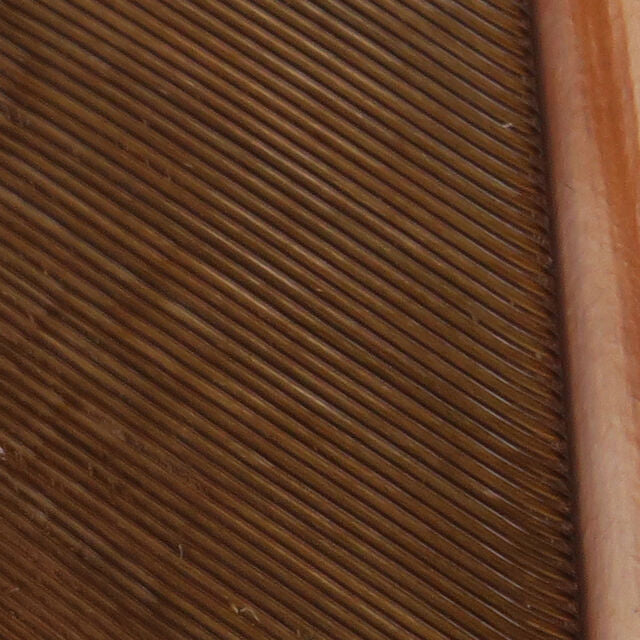 Close-up of a brown Hareline Turkey Biot Quills