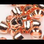 Coppers Hareline Tube Cone Heads on a white background