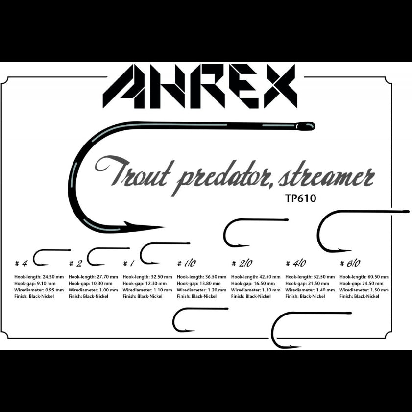 Ahrex TP610 Trout Predator Streamer Hook