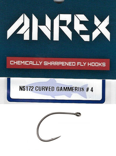 Ahrex NS172 Nordic Salt Curved Gammerus Hooks