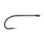 A single gold-colored Daiichi 2546 fishing hook against a white background.
