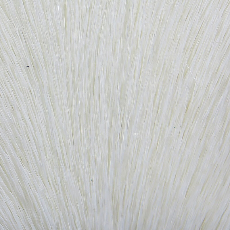White Hareline Deer Belly Hair