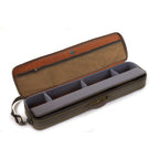 An opened Fishpond Dakota Rod & Reel Case on a white background.