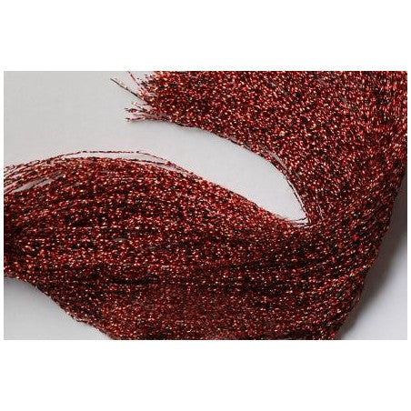 Red Hedron Flashabou Weave