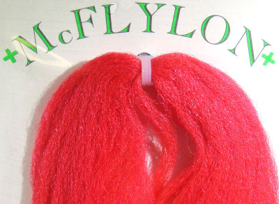 Red Hareline McFLYLON on a white background with 'M.FLYLON' branding.