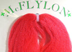 Red Hareline McFLYLON on a white background with 'M.FLYLON' branding.