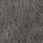 Close-up of dark gray Hareline Rabbit Dubbin