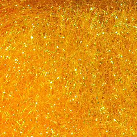 Close-up of bright yellow ice dub