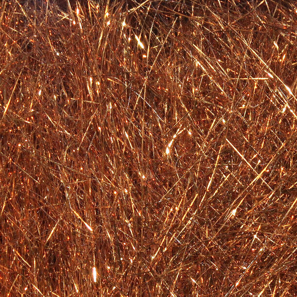 Close-up of bronze-colored ice dub
