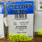 Wapsi Painted Brass Cyclops Beads