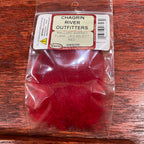 Packaged Wapsi Mallard Barred Flank in red, select size for fly tying, visible through a clear plastic bag with a red and white label.