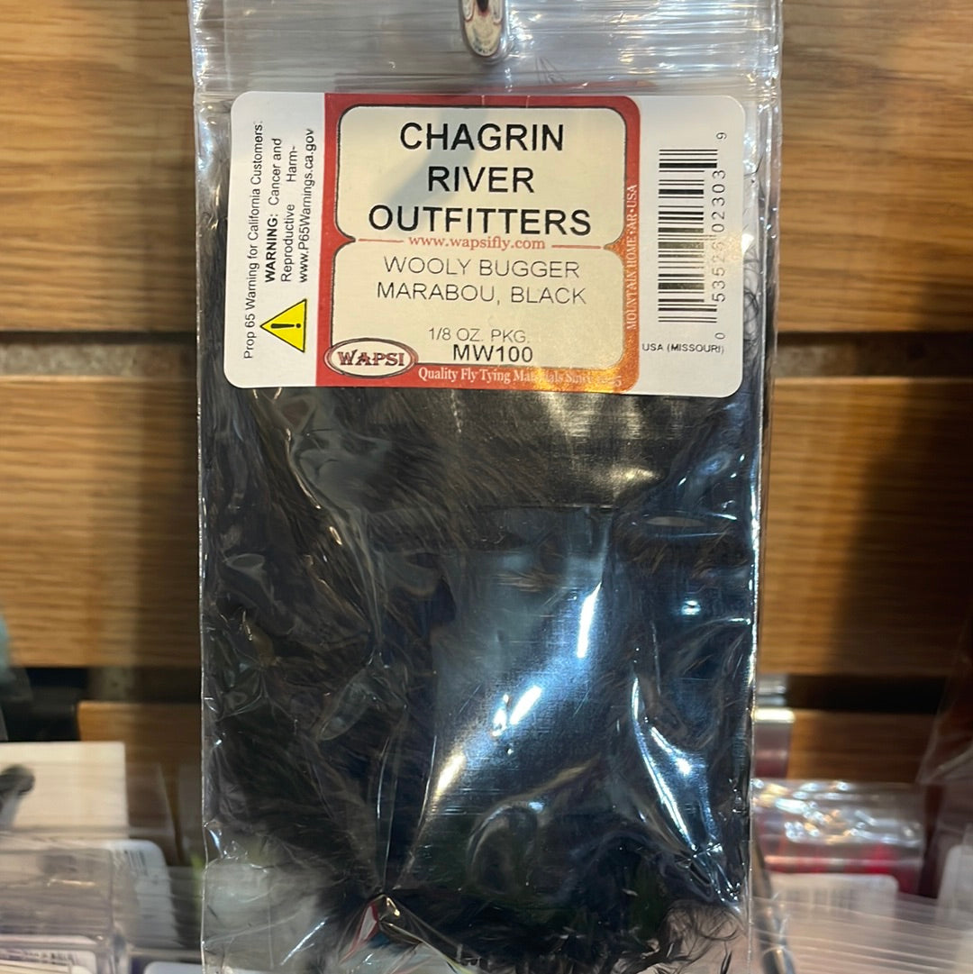 Black Wooly Bugger Tying Kit