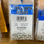 Wapsi Painted Brass Cyclops Beads