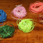 Hareline Flat Diamond Braid in various colors