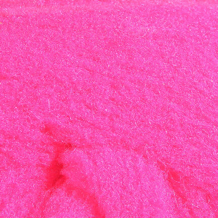 Close-up of pink Hareline McFLYFOAM