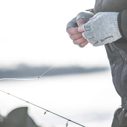 Simms Wool Half-Finger Glove