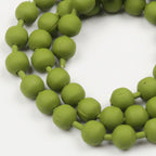 Green Hareline Chicone Stealth Chain  on a white background