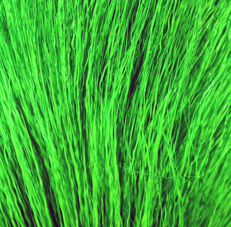 Green Hareline Deer Belly Hair
