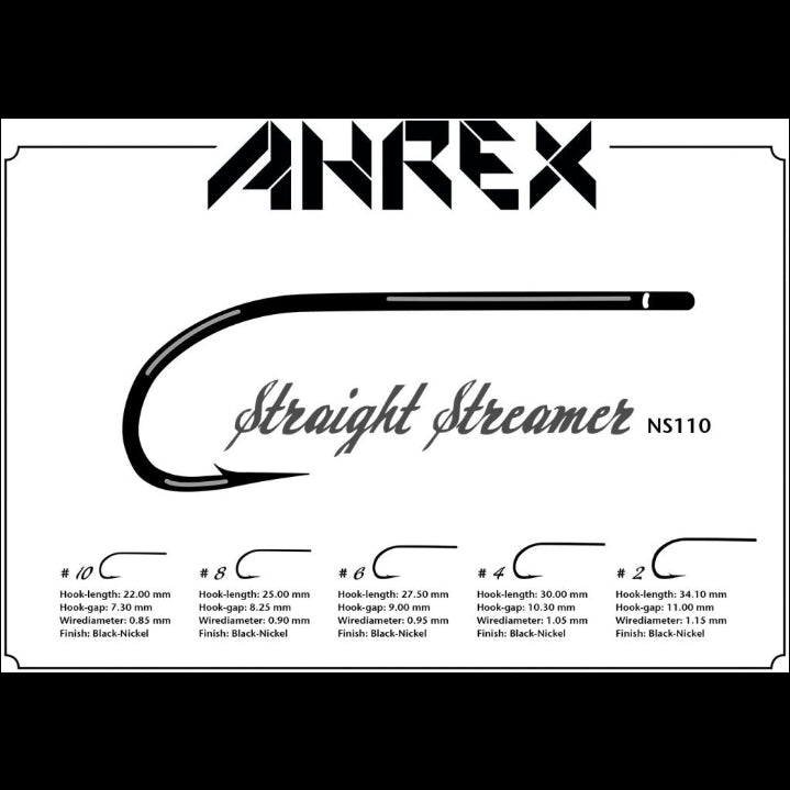 Ahrex NS110 Nordic Salt Streamer Hooks