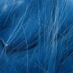 Close-up of blue Hareline Finn Raccoon Zonker