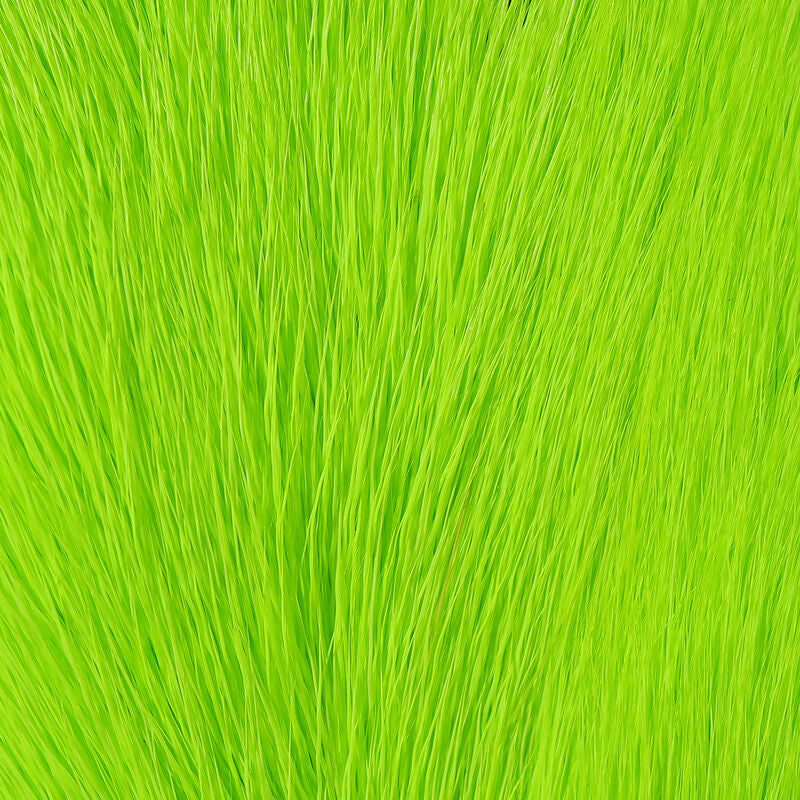Green Hareline Deer Belly Hair