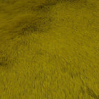 Close-up of a olive Hareline Zonker Cut Hide