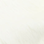 Solid white Hareline Zonker Cut Hide