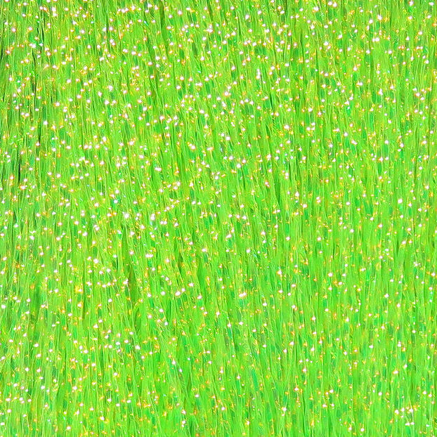 Green Hareline Krystal Flash