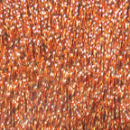 Close-up of rose gold Hareline Krystal Flash