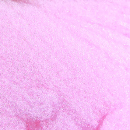 Close-up of pink Hareline McFLYFOAM