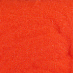 Close-up of bright red Hareline McFLYFOAM