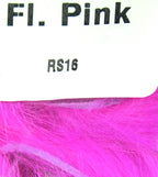 Fl. Pink color Hareline Rabbit Strips 1/8" 