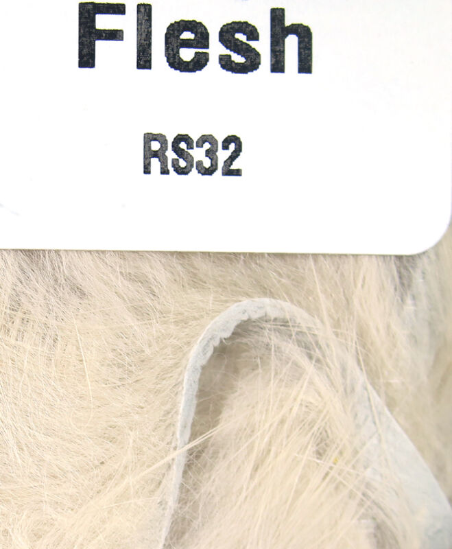 Flesh color Hareline Rabbit Strips 1/8" 